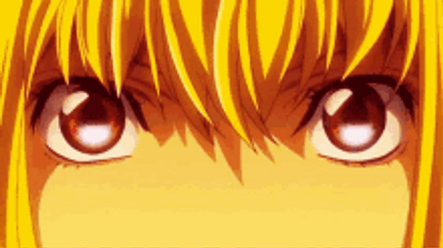 Death Note Misa Amane Activating Shinigami Eyes GIF