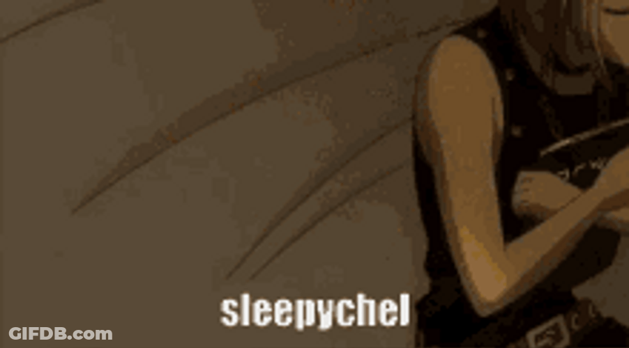 Death Note Misa Amane Bed Fall Sleepychel GIF