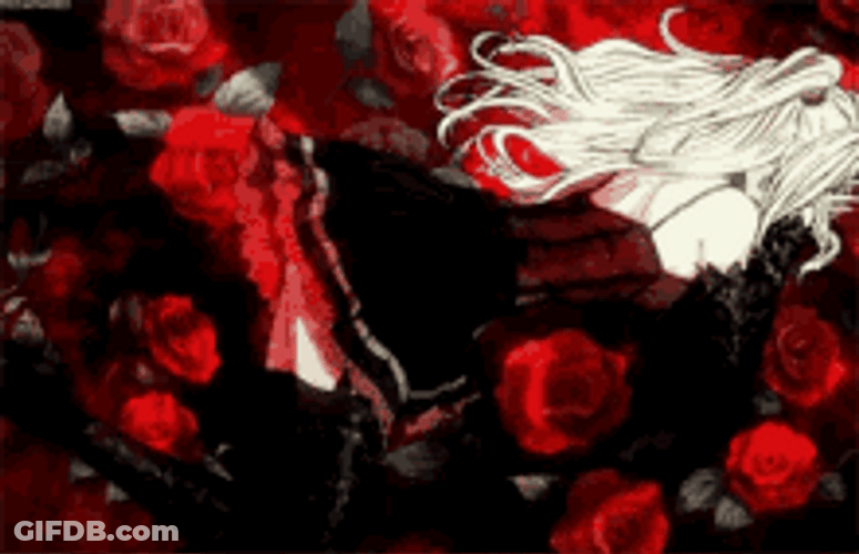 Death Note Misa Amane Bed Of Roses GIF