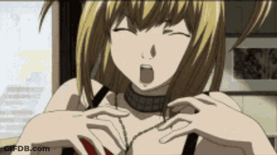 Death Note Misa Amane Step On Cake GIF