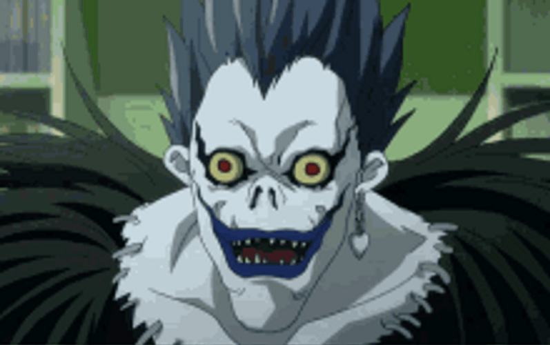 Death Note Ryuk Eating Apple GIF