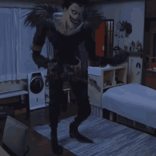 Death Note Ryuk Funny Dancing GIF