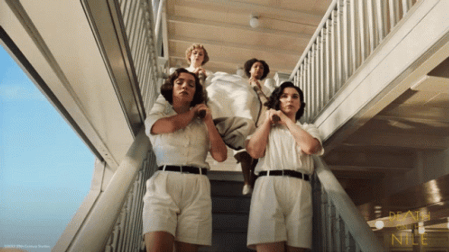 Death Procession Carrying Down The Stairs GIF