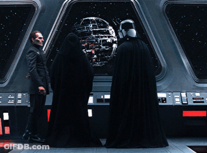 Death Star Under Construction Star Wars GIF