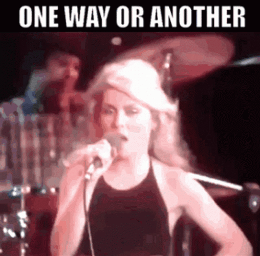 Debbi Sing One Way Or Another One Meme GIF