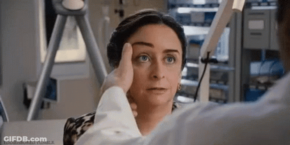 Debbie Downer Eyebrow Lift GIF