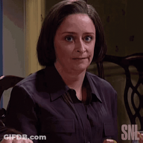 Debbie Downer Ominous Gaze GIF