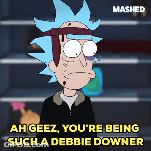 Debbie Downer Rick And Morty GIF