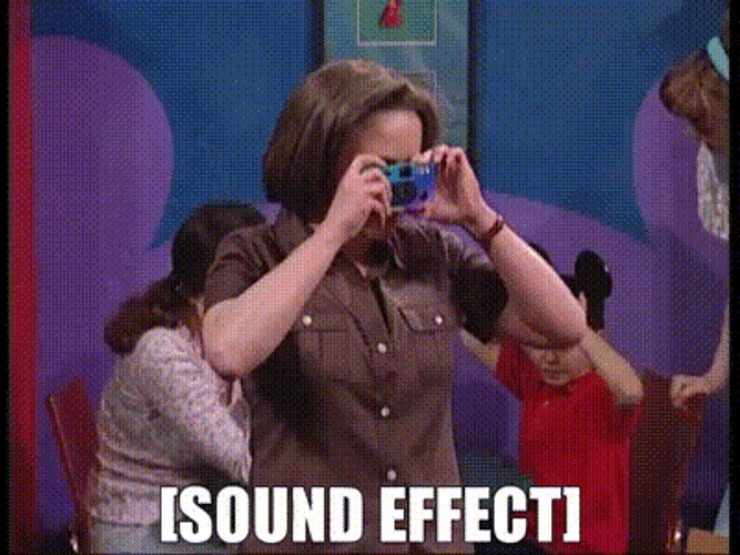 Debbie Downer Taking Photos GIF