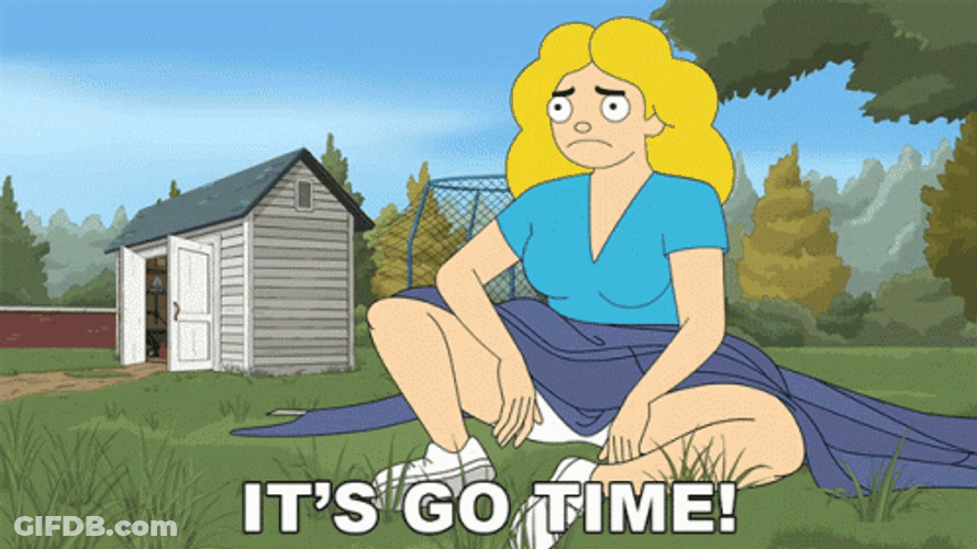 Debbie Harper It's Go Time GIF