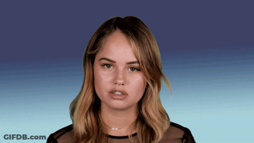 Debby Ryan Eye Roll GIF