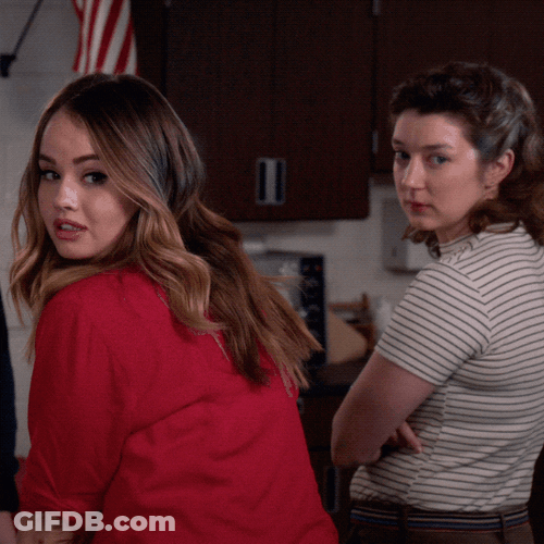 Debby Ryan Making Faces GIF
