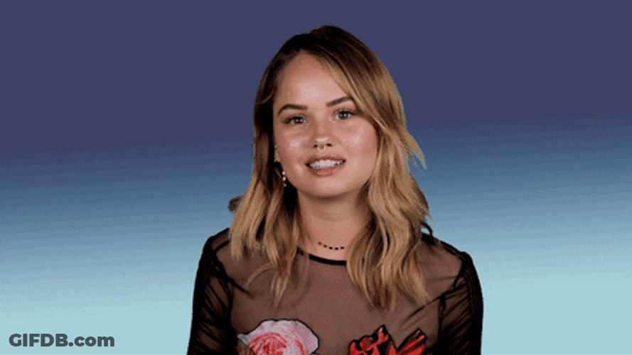 Debby Ryan Mind Blown GIF