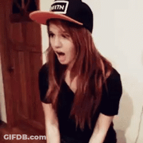 Debby Ryan Shocked GIF