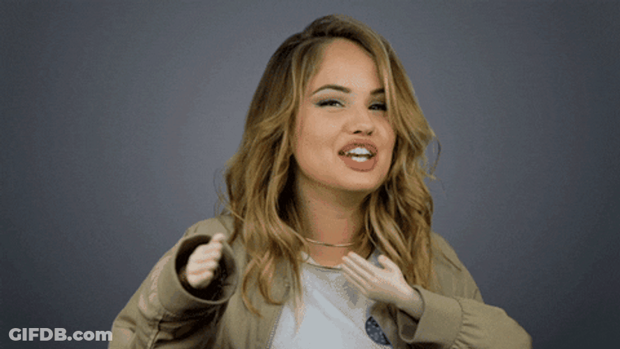 Debby Ryan Tiny Hands No GIF