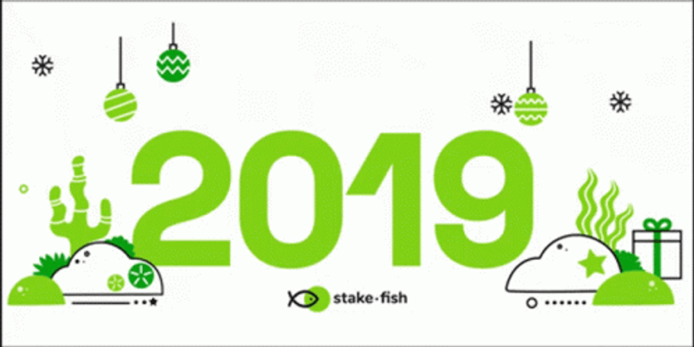Decades Happy New Year GIF