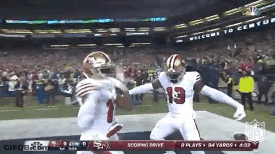 Deebo Samuel Regular Season Football Dances GIF