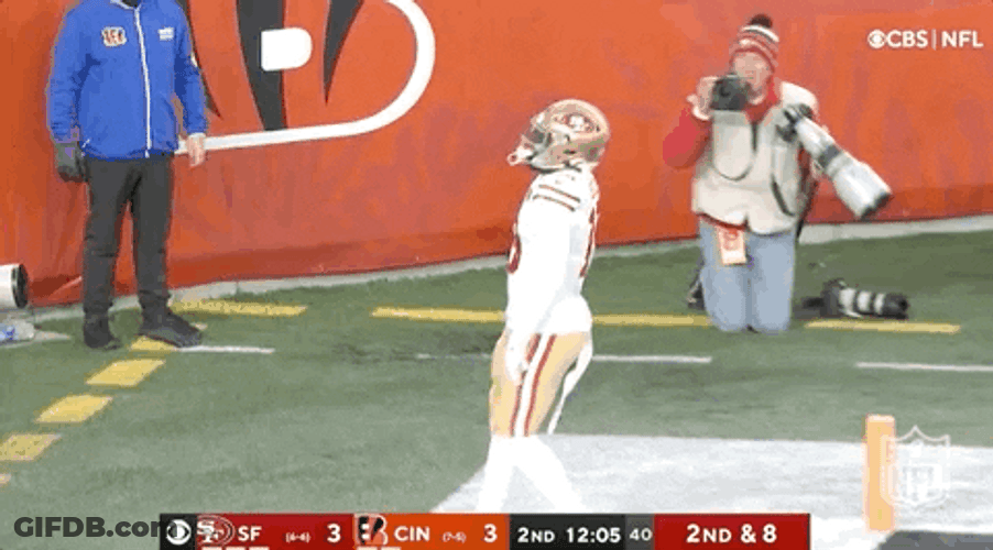 Deebo Samuel San Francisco Football Touchdown GIF
