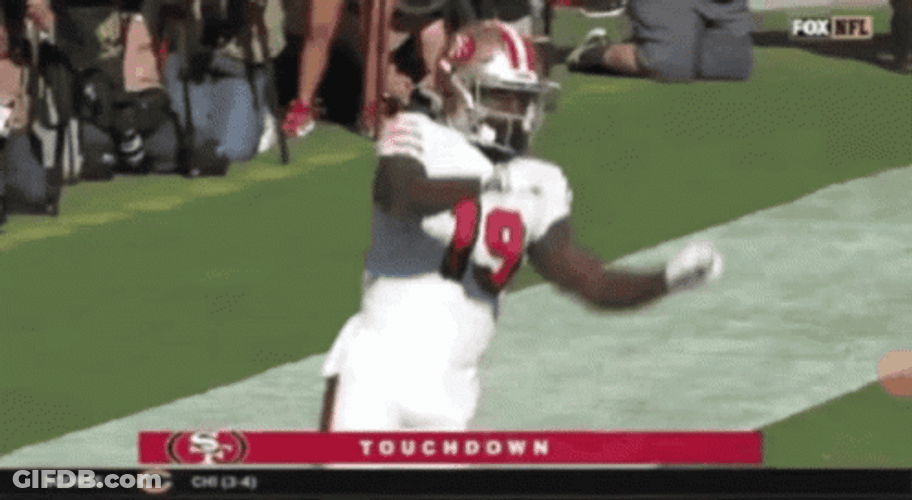 Deebo Samuel Touchdown Celebration GIF