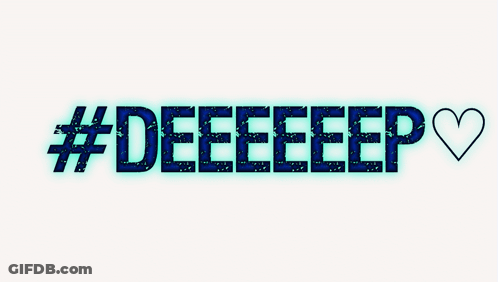 Deeeep With Heart GIF