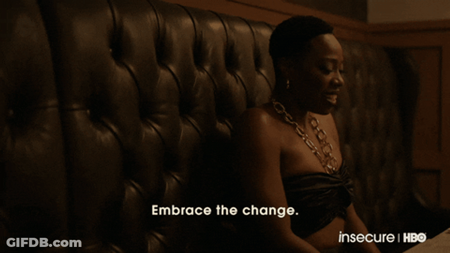 Deep Breath Black Woman GIF
