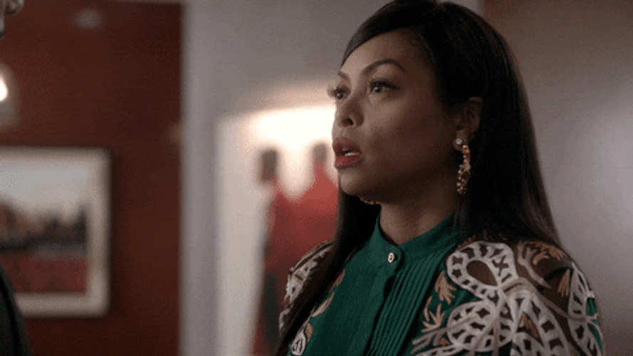 Deep Breath Strong Woman GIF