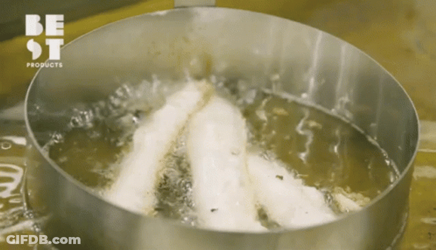 Deep Fried Bacon GIF