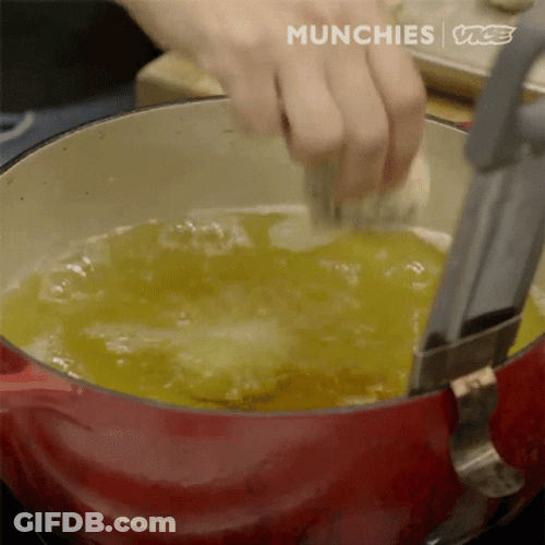 Deep Fry Chicken GIF