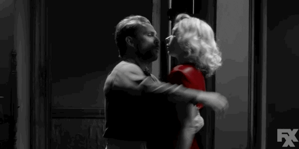 Deep Kiss Film Noir GIF