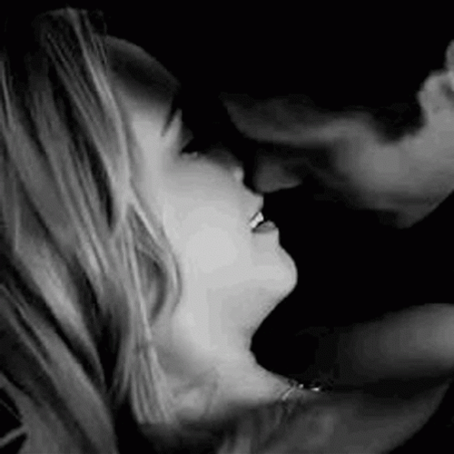 Deep Kiss Romantic Couple GIF