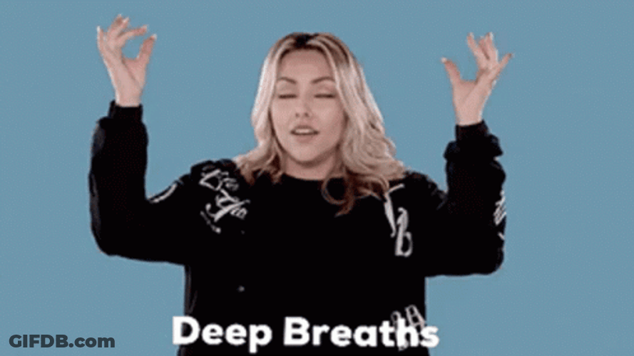 Deep Relaxation Breathing GIF