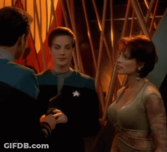 Deep Space Nine Go Away GIF