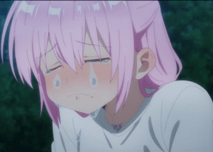 Deeply Sad Shikimori Anime Cry GIF