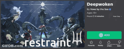 Deepwoken Game Screenshot GIF