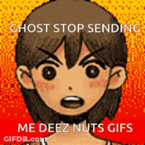 Deez Nuts Ghost Angry Kel Omori GIF