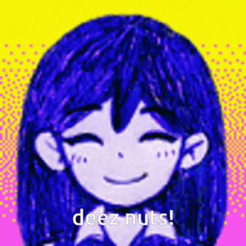 Deez Nuts Smile Omori Mari GIF