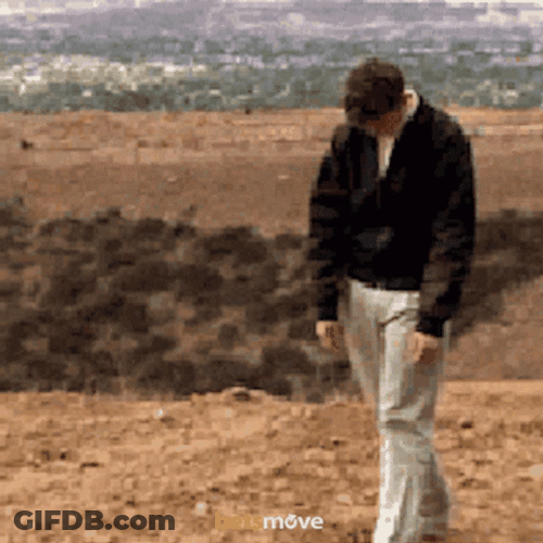 Defeated Michael Cera Slouch Walk GIF