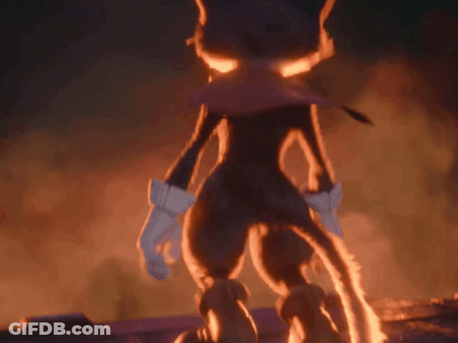 Defeated Pounding Ground Cait Sith Final Fantasy GIF