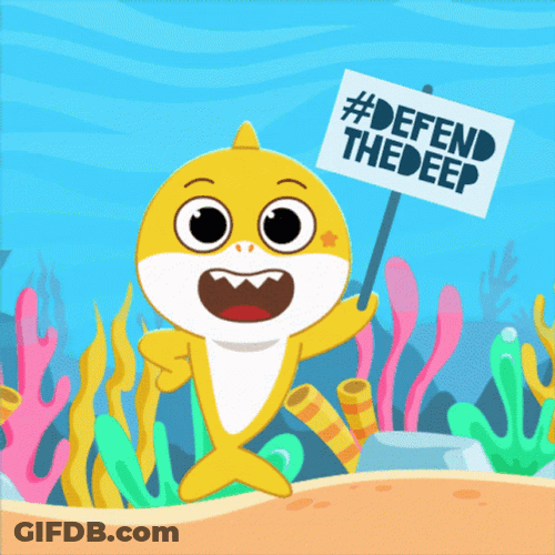 Defend The Deep Baby Shark GIF