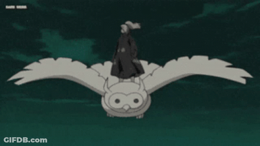 Deidara Capturing Gaara Anime GIF
