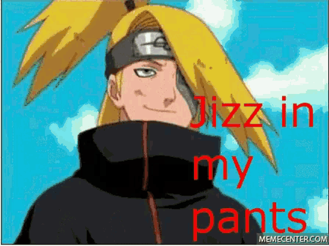 Deidara Epic Face GIF