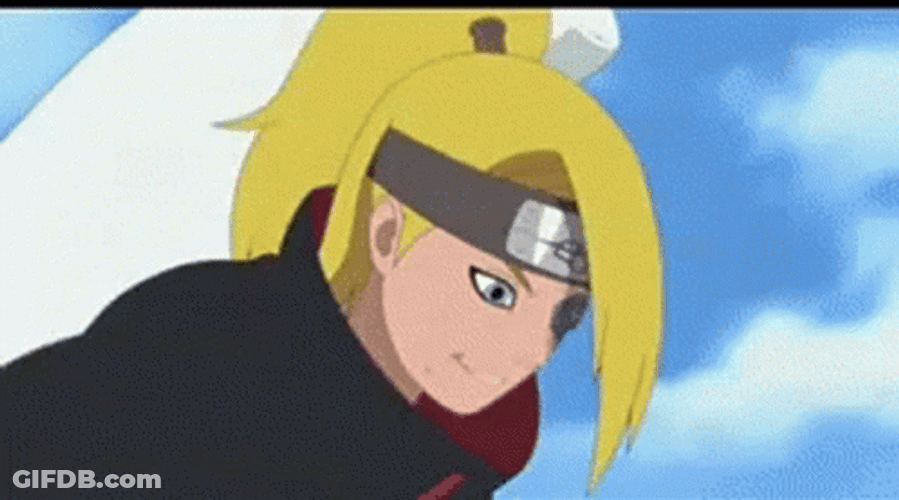 Deidara Healthy Obsessions GIF