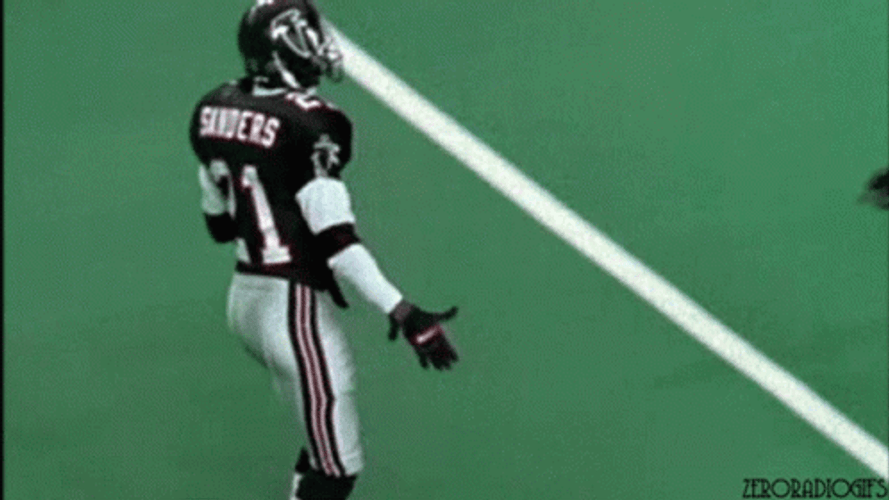 Deion Sanders Jerry Rice Football GIF
