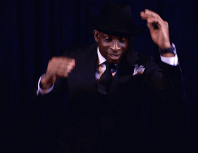 Deion Sanders Wearing Suit Smile GIF