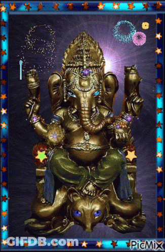 Deity Statue With Picmix Watermark GIF