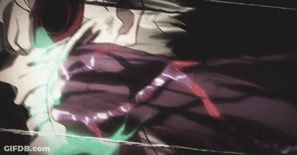 Deku Fighting Bakugo With All His Might GIF