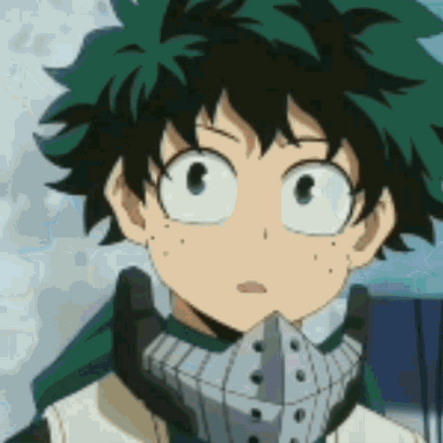 Deku Huge Realization GIF