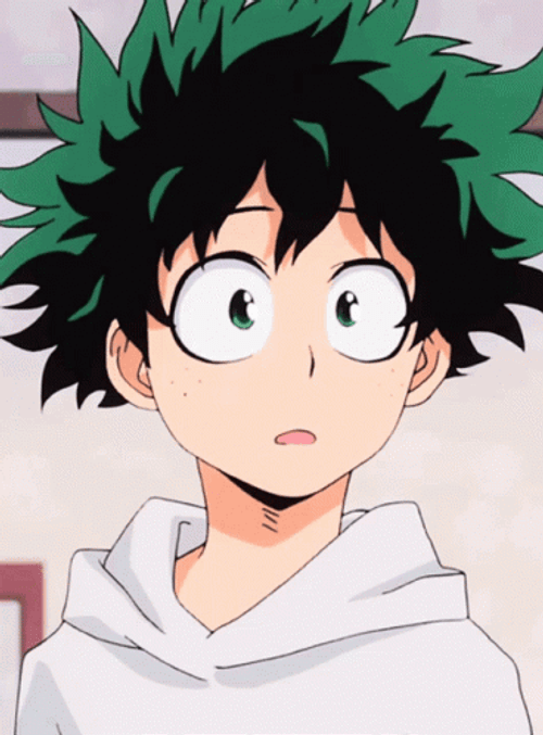 Deku Simple Smile GIF
