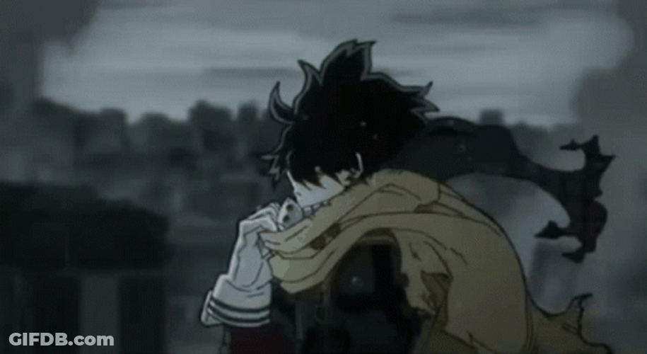 Deku Vigilante Battle At Night GIF