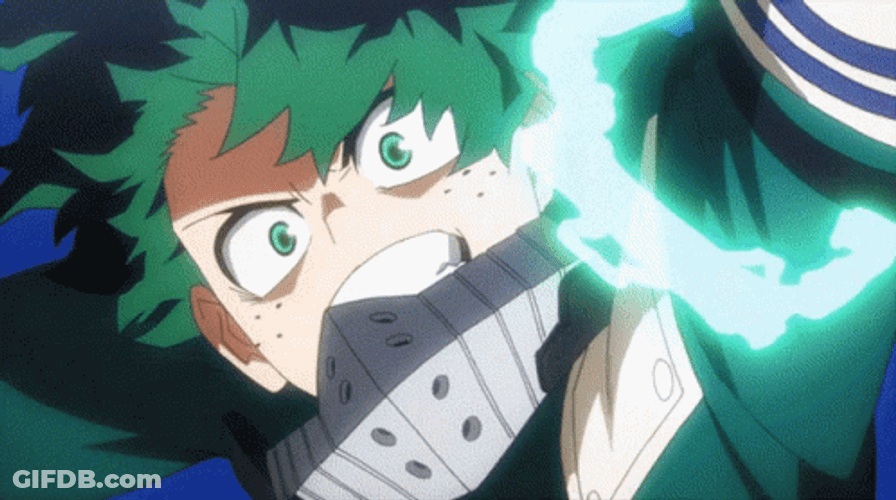 Deku Vigilante Blackwhip Above The Sky GIF
